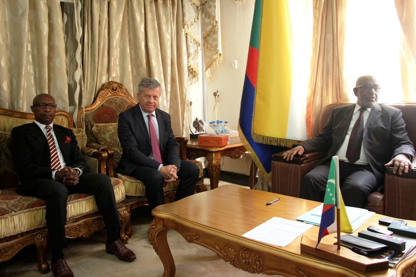 Le groupe Bolloré a été reçu à Beit Salam